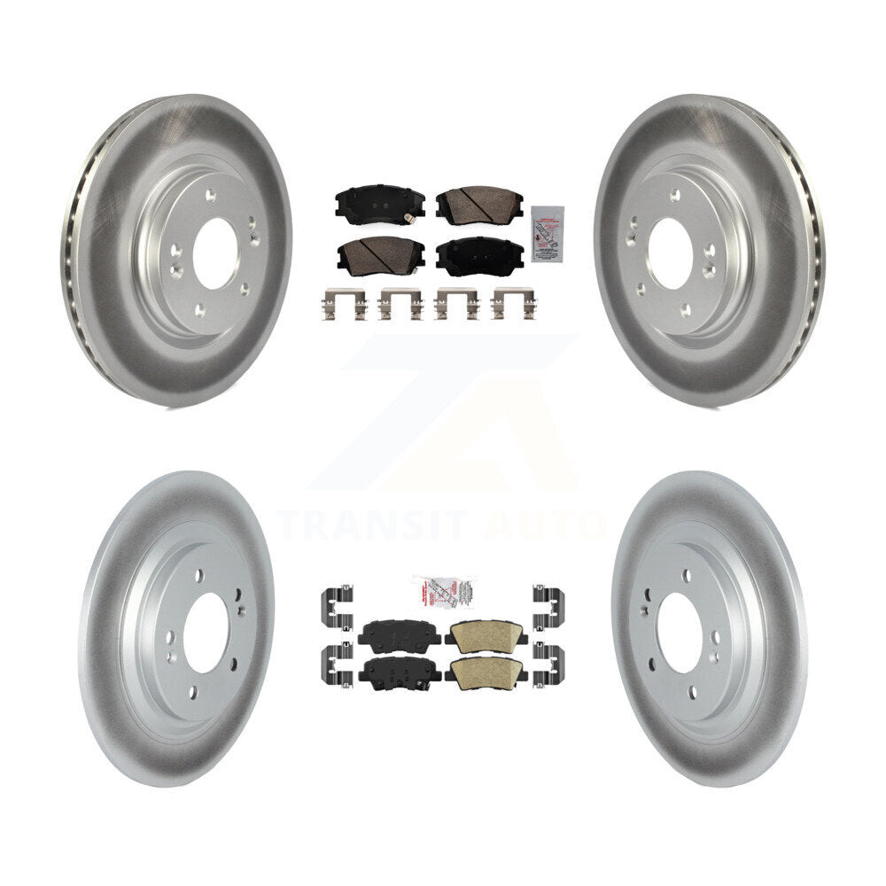 Transit Auto KGA-106001 Disc Brake Kit for 2020-2023 Kia Soul EV - Front and Rear