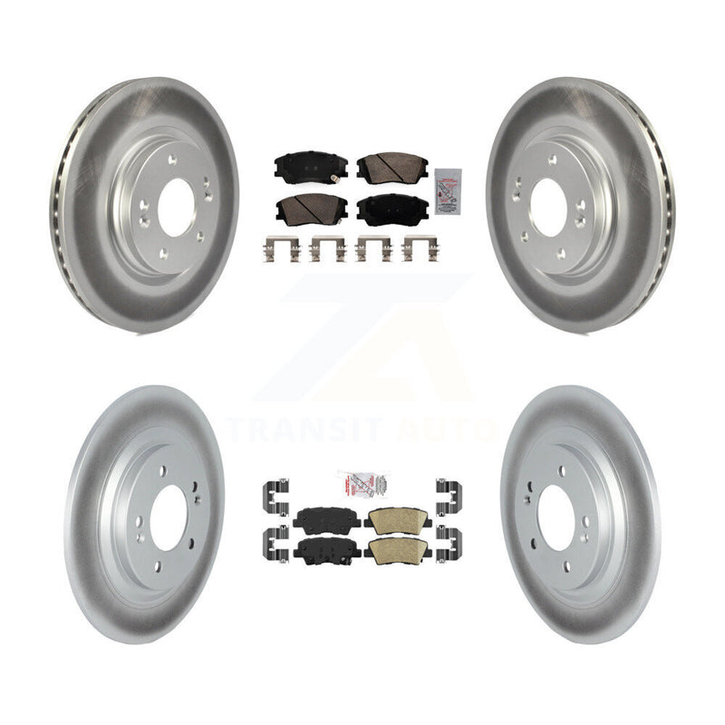 Transit Auto KGA-106001 Disc Brake Kit for 2020-2023 Kia Soul EV - Front and Rear