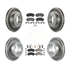 Transit Auto KGA-106004 Disc Brake Kit for 2007-2018 Freightliner Sprinter 3500, Mercedes-Benz Sprinter 3500XD and More - Front and Rear