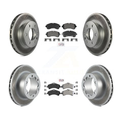 Transit Auto KGA-106005 Disc Brake Kit for 2007-2018 Freightliner Sprinter 3500, Mercedes-Benz Sprinter 3500XD and More - Front and Rear