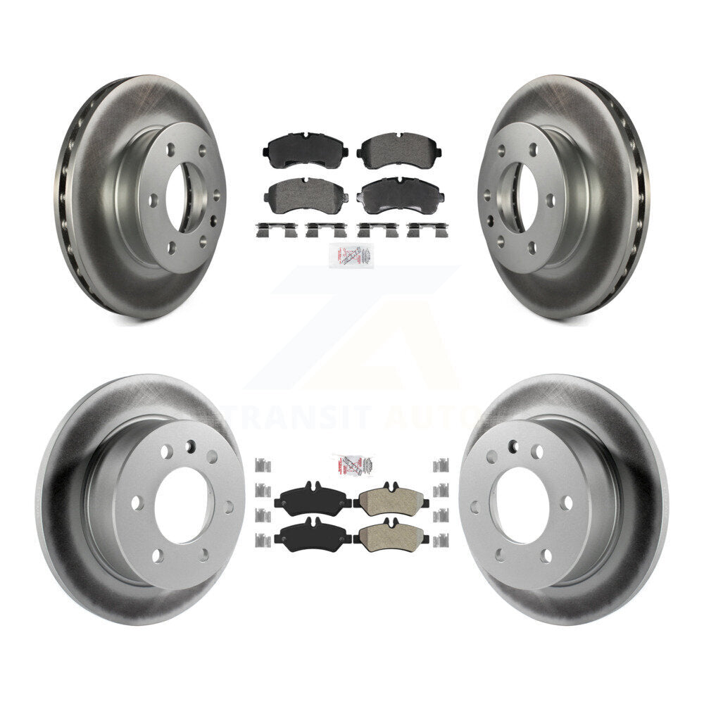 Transit Auto KGA-106006 Disc Brake Kit for 2007-2018 Freightliner Sprinter 3500, Dodge Sprinter 3500 - Front and Rear