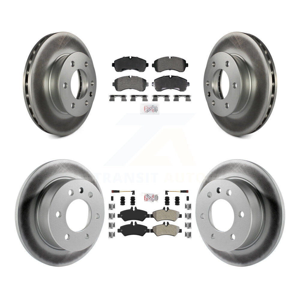Transit Auto KGA-106007 Disc Brake Kit for 2007-2018 Freightliner Sprinter 3500, Dodge Sprinter 3500 - Front and Rear