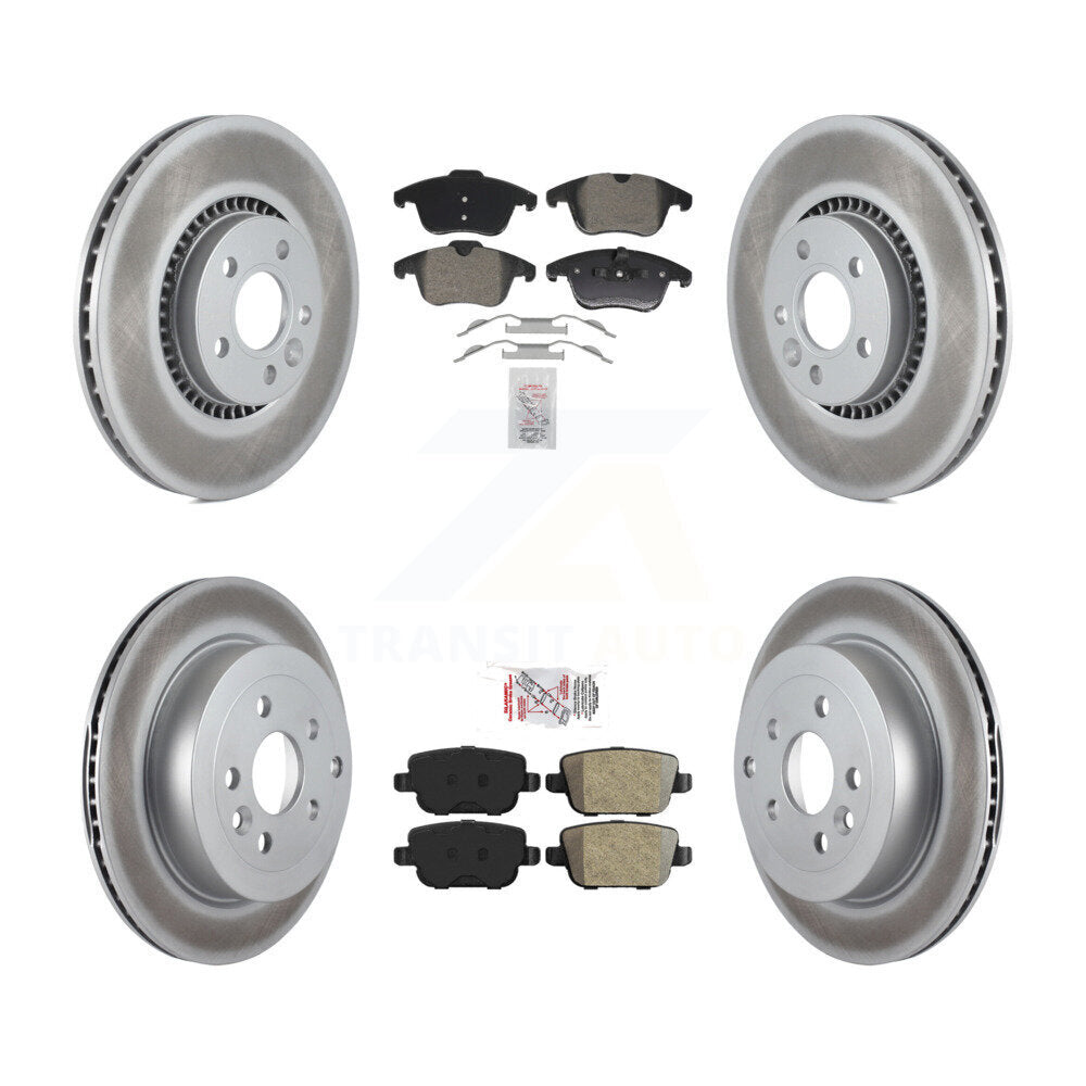 Transit Auto KGA-106011 Disc Brake Kit for 2008-2011 Land Rover LR2 - Front and Rear
