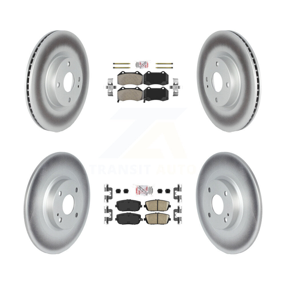 Transit Auto KGA-106012 Disc Brake Kit for 2016-2020 Mazda MX-5 Miata - Front and Rear