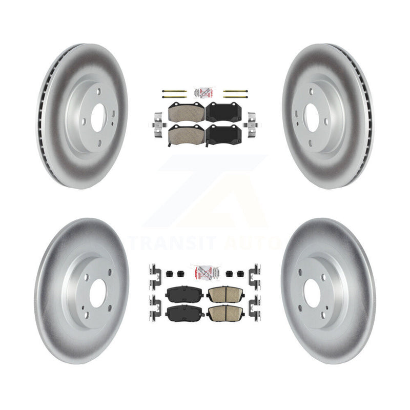 Transit Auto KGA-106012 Disc Brake Kit for 2016-2020 Mazda MX-5 Miata - Front and Rear
