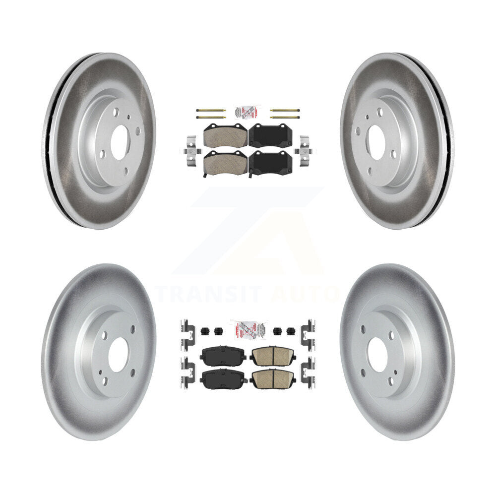 Transit Auto KGA-106013 Disc Brake Kit for 2016-2020 Mazda MX-5 Miata - Front and Rear