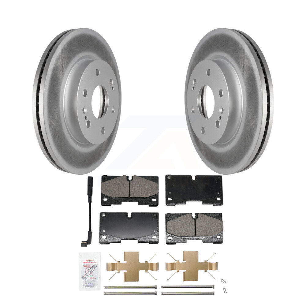 Transit Auto KGA-106016 Disc Brake Kit for 2019-2024 Chevrolet Silverado 1500 LTD, GMC Sierra 1500 Limited and More - Front