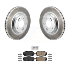 Transit Auto KGA-106031 Disc Brake Kit for 2020-2025 Hyundai Elantra, Hyundai Sonata and More - Front