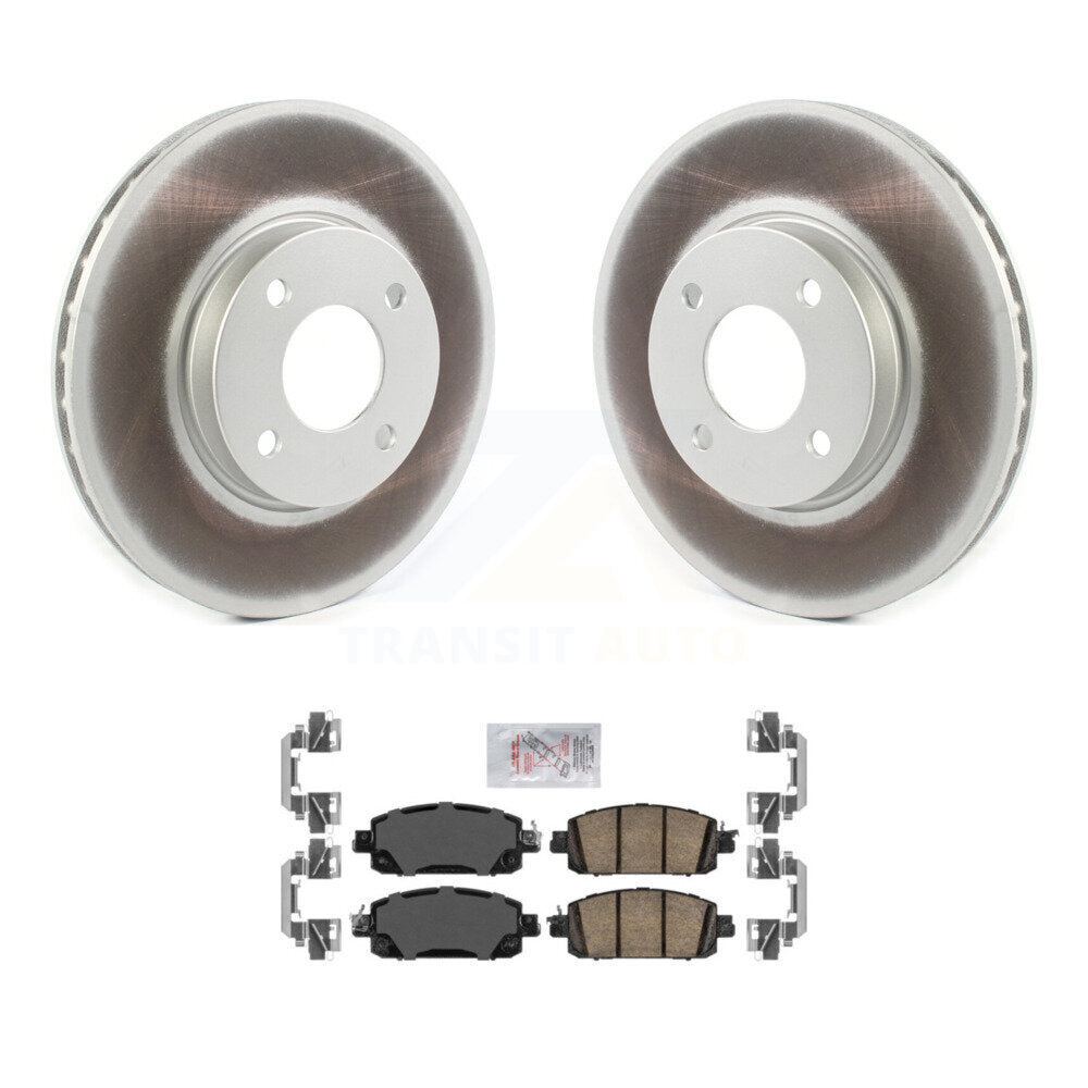 Transit Auto KGA-106033 Disc Brake Kit for 2024 Nissan Sentra - Front
