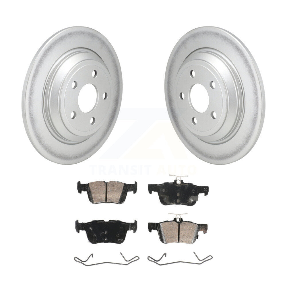 Transit Auto KGA-106044 Disc Brake Kit for 2020-2023 Ford Bronco Sport, Ford Escape, Lincoln Corsair - Rear