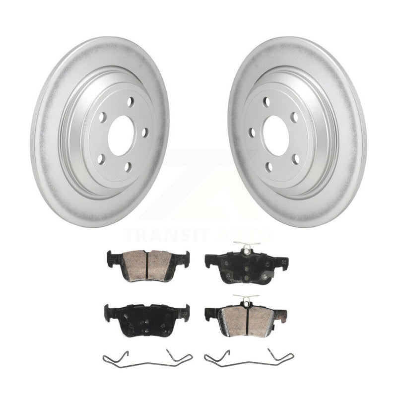 Transit Auto KGA-106044 Disc Brake Kit for 2020-2023 Ford Bronco Sport, Ford Escape, Lincoln Corsair - Rear