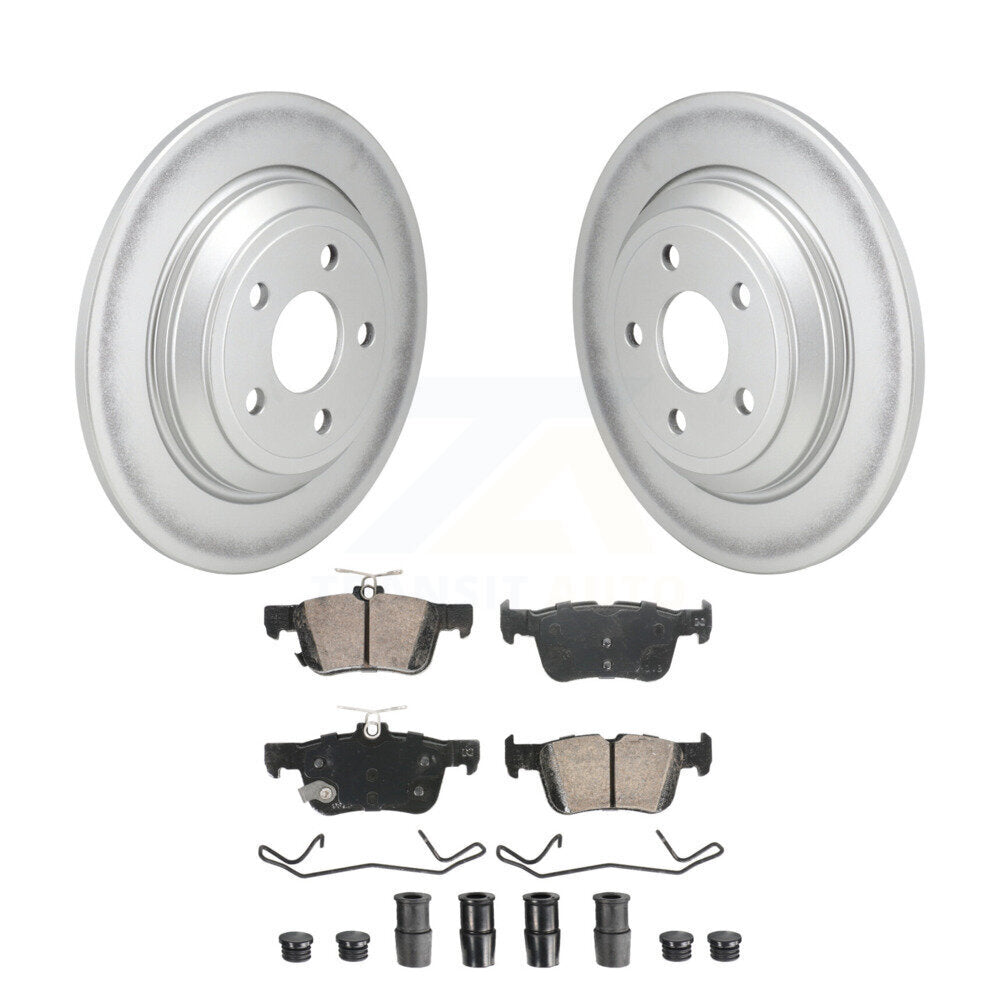 Transit Auto KGA-106045 Disc Brake Kit for 2020-2023 Ford Bronco Sport, Ford Escape, Lincoln Corsair - Rear