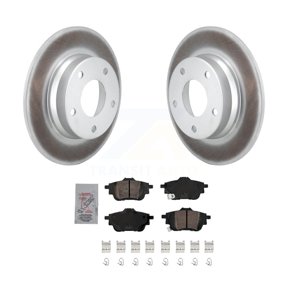 Transit Auto KGA-106054 Disc Brake Kit for 2020-2023 Nissan Sentra - Rear