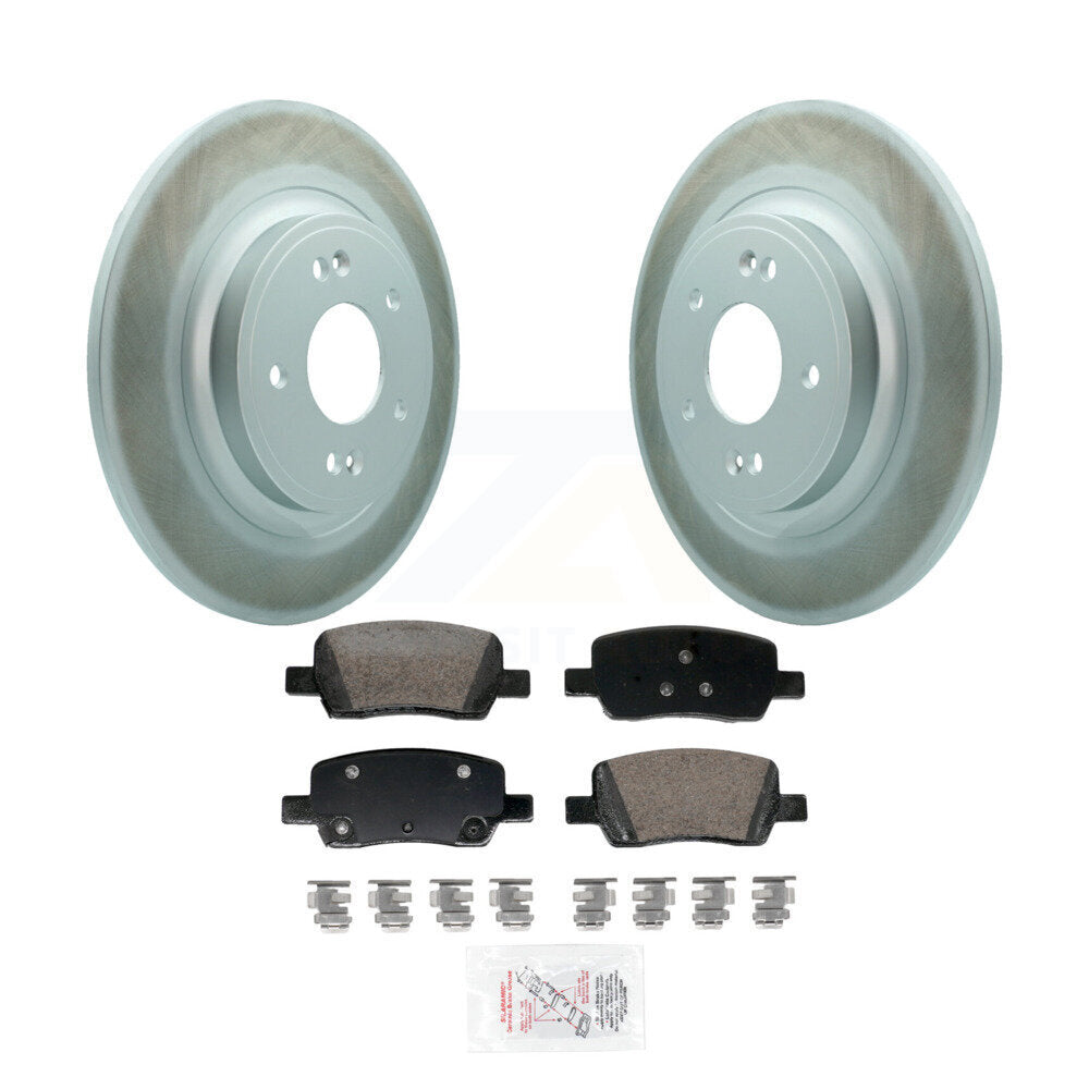 Transit Auto KGA-106055 Disc Brake Kit for 2021-2023 Hyundai Santa Fe, Kia Sorento - Rear