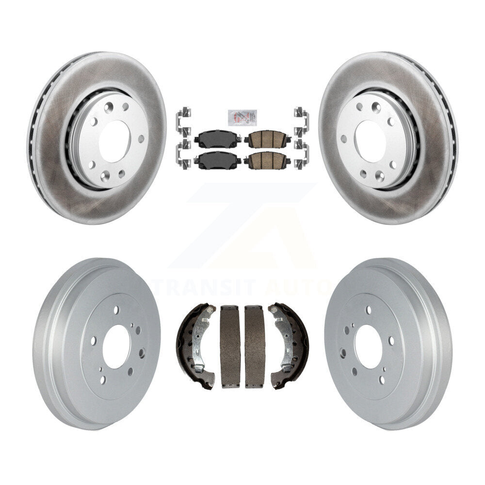 Transit Auto KGA-106056 Disc Brake Kit for 2020-2022 Nissan Sentra - Front and Rear