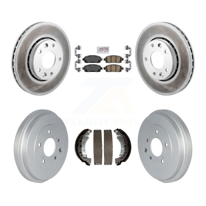 Transit Auto KGA-106056 Disc Brake Kit for 2020-2022 Nissan Sentra - Front and Rear