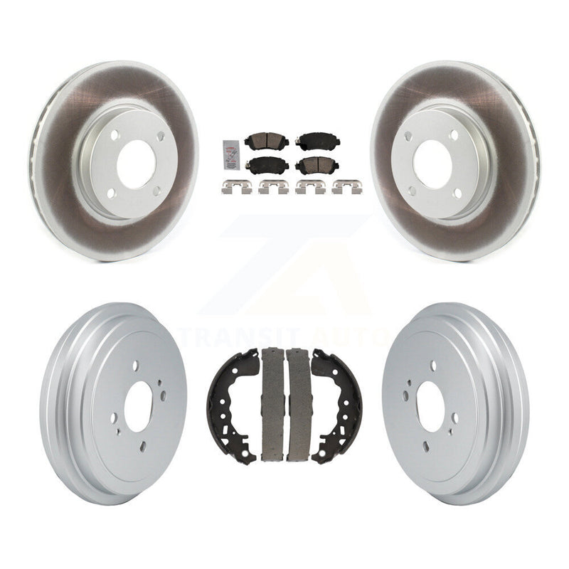 Transit Auto KGA-106057 Disc Brake Kit for 2018-2021 Nissan Kicks, Nissan Versa - Front and Rear