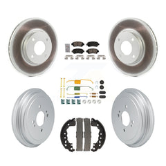 Transit Auto KGA-106060 Disc Brake Kit for 2018-2021 Nissan Kicks, Nissan Versa - Front and Rear