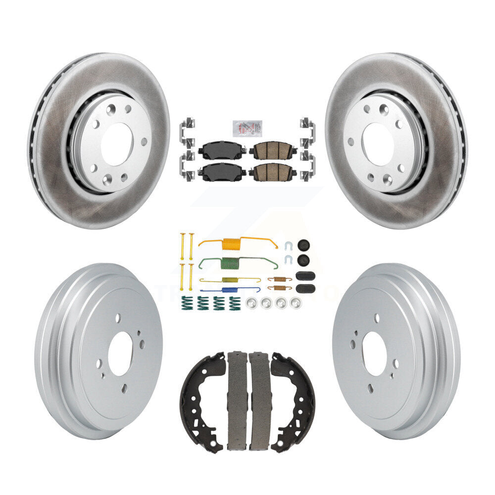 Transit Auto KGA-106061 Disc Brake Kit for 2021 Nissan Kicks - Front and Rear