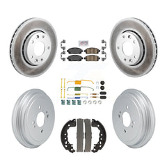 Transit Auto KGA-106061 Disc Brake Kit for 2021 Nissan Kicks - Front and Rear