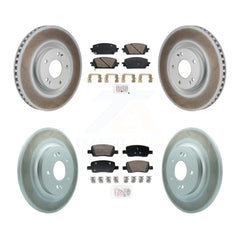 Transit Auto KGA-106068 Disc Brake Kit for 2021-2023 Hyundai Santa Fe, Kia Sorento - Front and Rear