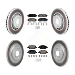 Transit Auto KGA-106069 Disc Brake Kit for 2022-2023 Kia Carnival - Front and Rear