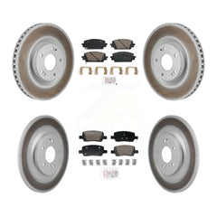 Transit Auto KGA-106070 Disc Brake Kit for 2022-2023 Hyundai Santa Cruz - Front and Rear