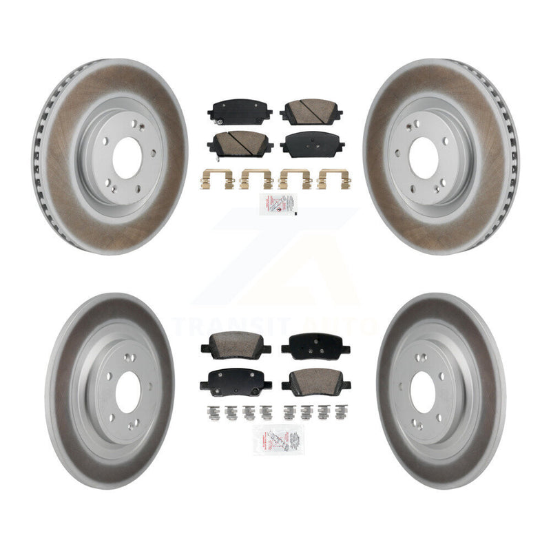 Transit Auto KGA-106070 Disc Brake Kit for 2022-2023 Hyundai Santa Cruz - Front and Rear