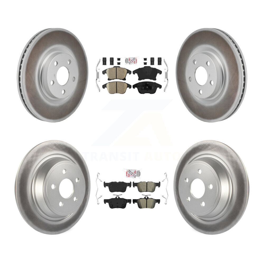 Transit Auto KGA-106099 Disc Brake Kit for 2017-2020 Lincoln MKZ - Front and Rear