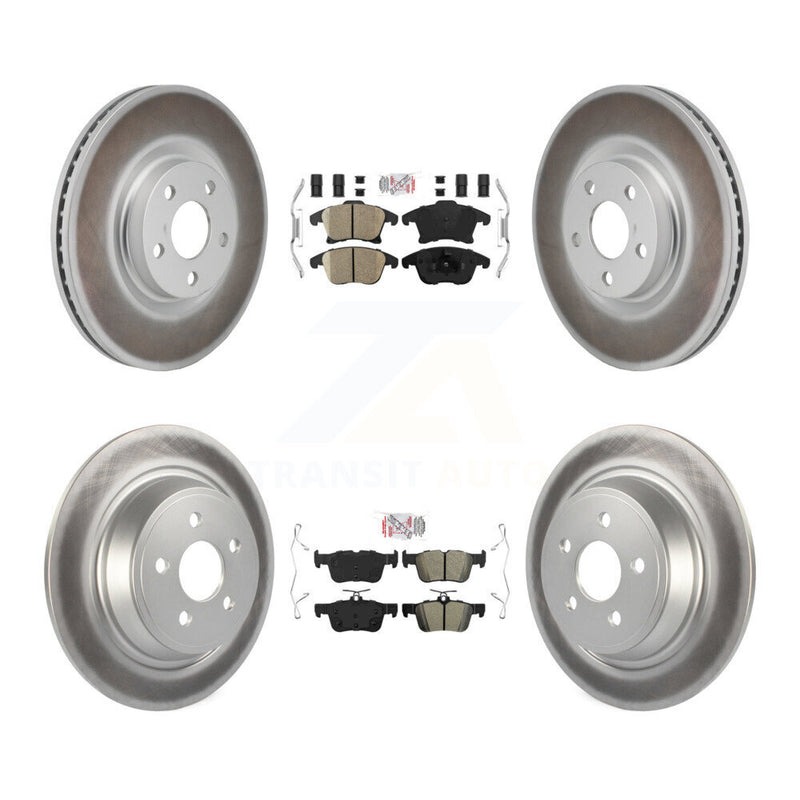 Transit Auto KGA-106099 Disc Brake Kit for 2017-2020 Lincoln MKZ - Front and Rear