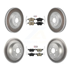 Transit Auto KGA-106100 Disc Brake Kit for 2017-2020 Lincoln MKZ - Front and Rear