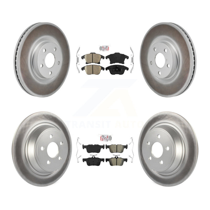 Transit Auto KGA-106100 Disc Brake Kit for 2017-2020 Lincoln MKZ - Front and Rear