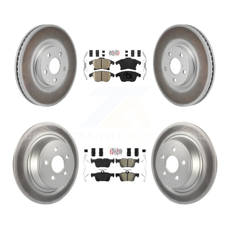 Transit Auto KGA-106101 Disc Brake Kit for 2017-2020 Lincoln MKZ - Front and Rear