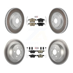 Transit Auto KGA-106102 Disc Brake Kit for 2017-2020 Lincoln MKZ - Front and Rear