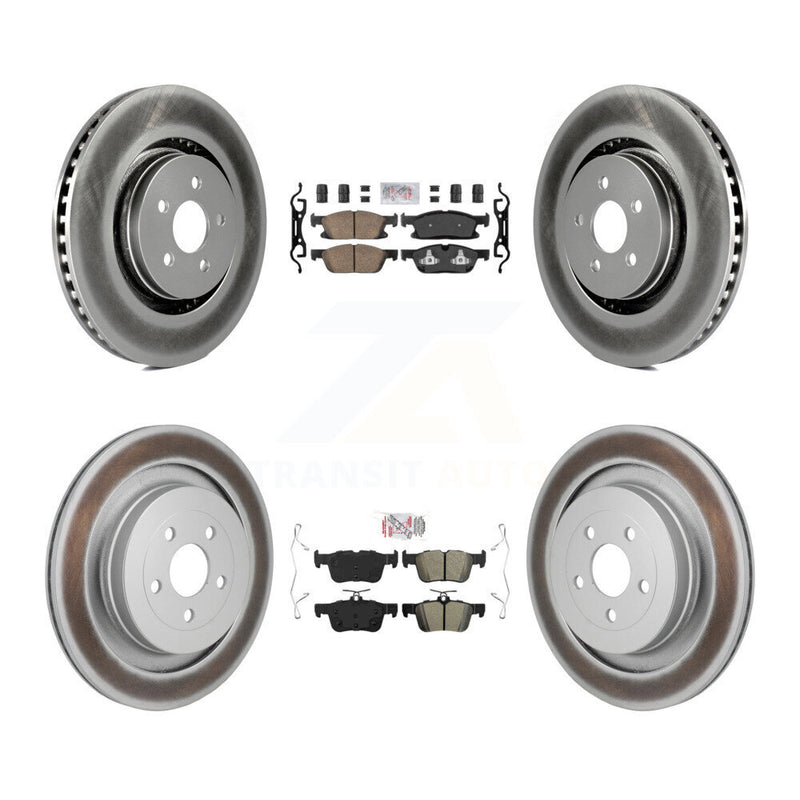 Transit Auto KGA-106103 Disc Brake Kit for 2019-2023 Lincoln Nautilus - Front and Rear