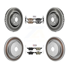 Transit Auto KGA-106104 Disc Brake Kit for 2019-2023 Lincoln Nautilus - Front and Rear