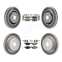 Transit Auto KGA-106107 Disc Brake Kit for 2019-2023 Lincoln Nautilus - Front and Rear