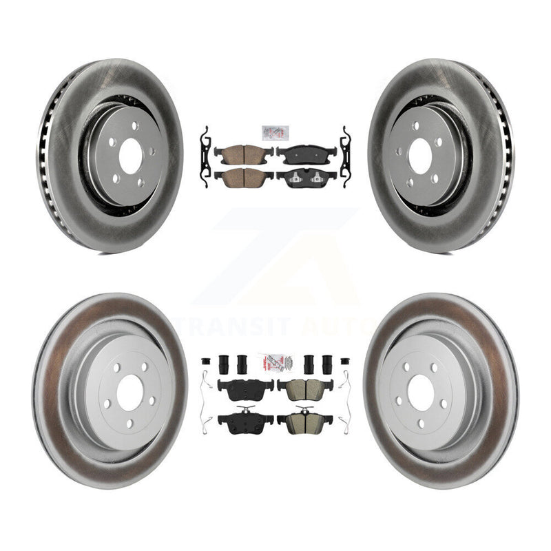 Transit Auto KGA-106108 Disc Brake Kit for 2019-2023 Lincoln Nautilus - Front and Rear