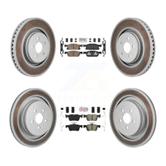 Transit Auto KGA-106109 Disc Brake Kit for 2019 Ford Edge - Front and Rear