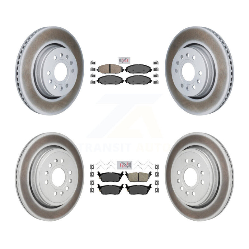 Transit Auto KGA-106115 Disc Brake Kit for 2021-2024 Jeep Grand Wagoneer L, Jeep Wagoneer L and More - Front and Rear