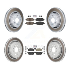 Transit Auto KGA-106116 Disc Brake Kit for 2021-2024 Jeep Grand Wagoneer L, Jeep Wagoneer L and More - Front and Rear