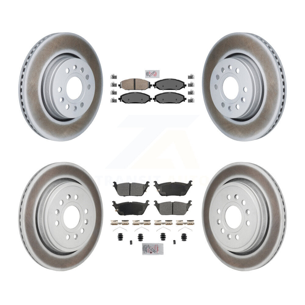 Transit Auto KGA-106117 Disc Brake Kit for 2021-2024 Jeep Grand Wagoneer L, Jeep Wagoneer L and More - Front and Rear