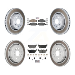 Transit Auto KGA-106117 Disc Brake Kit for 2021-2024 Jeep Grand Wagoneer L, Jeep Wagoneer L and More - Front and Rear
