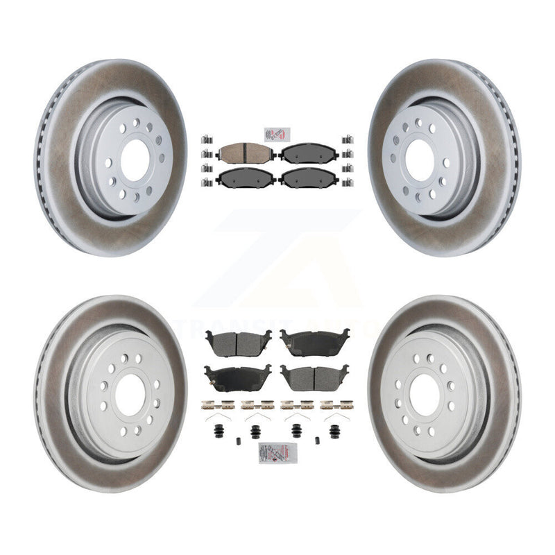 Transit Auto KGA-106117 Disc Brake Kit for 2021-2024 Jeep Grand Wagoneer L, Jeep Wagoneer L and More - Front and Rear