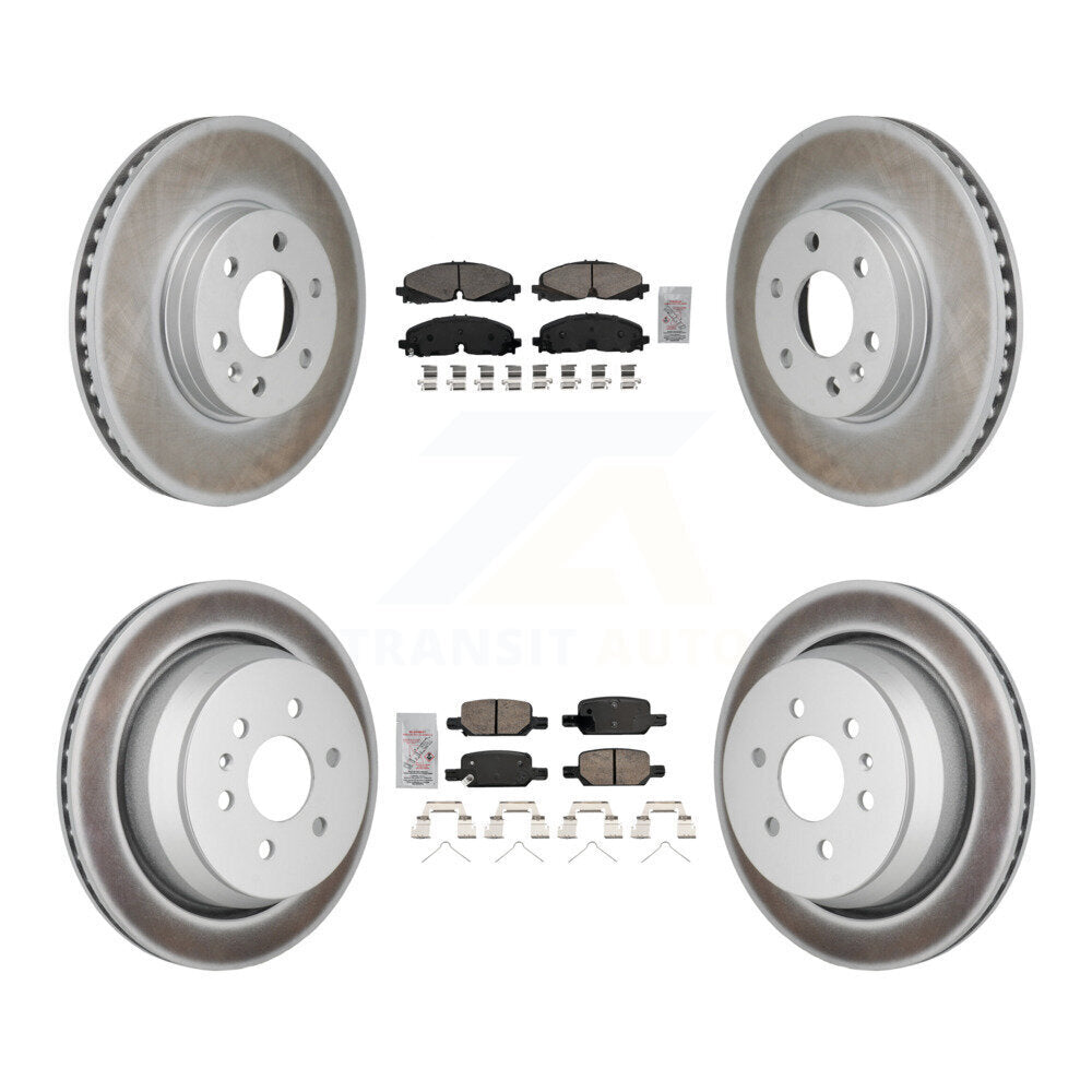 Transit Auto KGA-106120 Disc Brake Kit for 2021-2022 Chevrolet Colorado, GMC Canyon - Front and Rear