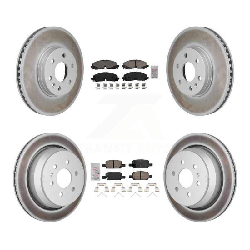 Transit Auto KGA-106120 Disc Brake Kit for 2021-2022 Chevrolet Colorado, GMC Canyon - Front and Rear
