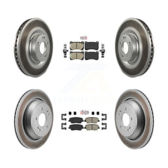 Transit Auto KGA-106121 Disc Brake Kit for 2011 Hyundai Equus - Front and Rear