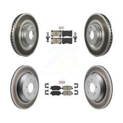 Transit Auto KGA-106122 Disc Brake Kit for 2011 Hyundai Equus - Front and Rear