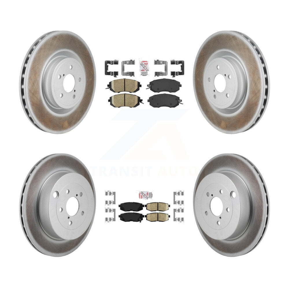Transit Auto KGA-106131 Disc Brake Kit for 2019 Toyota 86 - Front and Rear