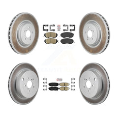 Transit Auto KGA-106131 Disc Brake Kit for 2019 Toyota 86 - Front and Rear
